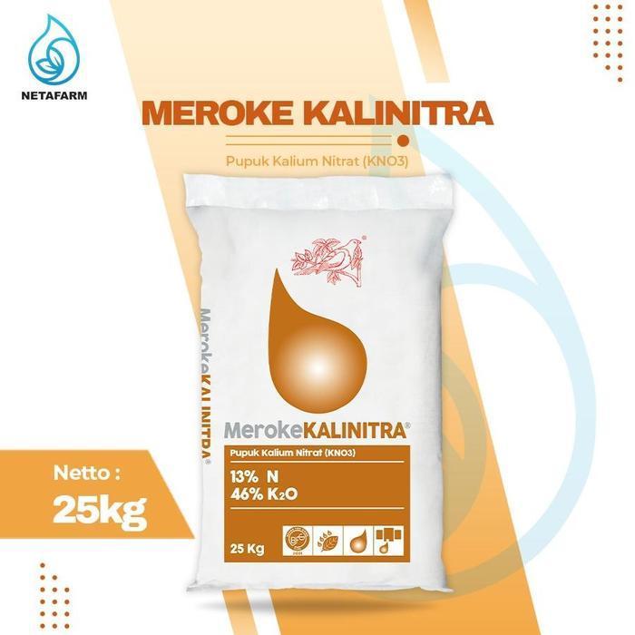 Pupuk Meroke Kalinitra kemasan pabrik karung 25 kg