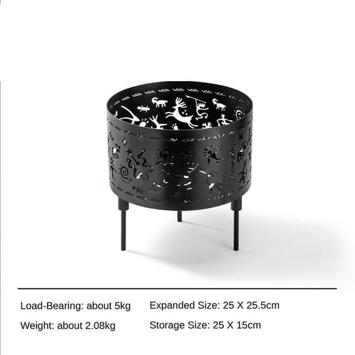 Cuci Gudang FIRE PIT / GRILL / BBQ TUNGKU KAYU BAKAR CAMPING NATUREHIKE NH21JJ102