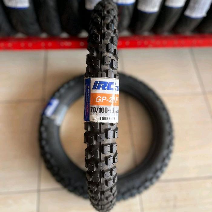 IRC Ban Depan Motor KLX 150 IRC GP-21F 70/100-19 Tubetype Produk 2025