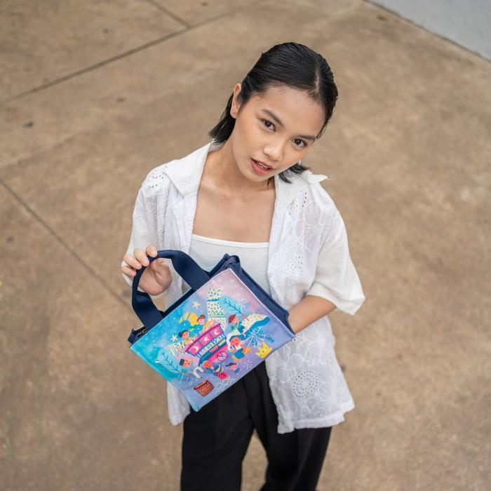 Sovlo Mini Tivoli Bag - Tas Selempang Wanita Canvas - Canvas Bag