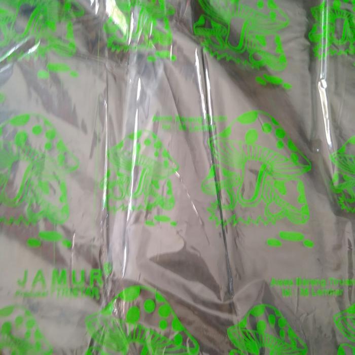 Super Kantong plastik kresek hitam Jamur Hijau