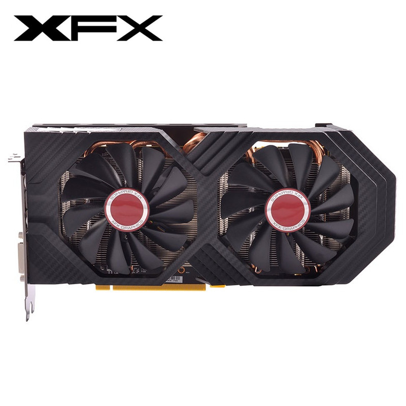 XFX RX580 8GB Graphics Cards AMD Radeon RX580 8GB 2304SP Video Screen Cards GPU Desktop Computer Map