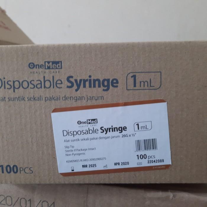SPUIT 1CC ONEMED / SPUITE 1 CC ONE MED / SYRINGE 1 ML / SUNTIKAN 1ML