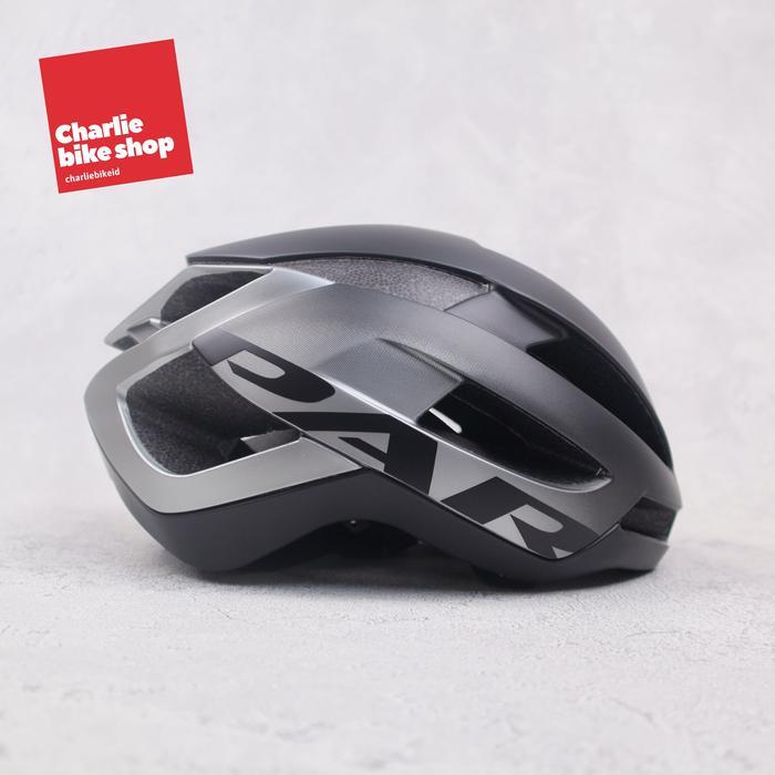 Pardus Spark Aero Cycling Helmet K02 Black Silver - Helm Sepeda