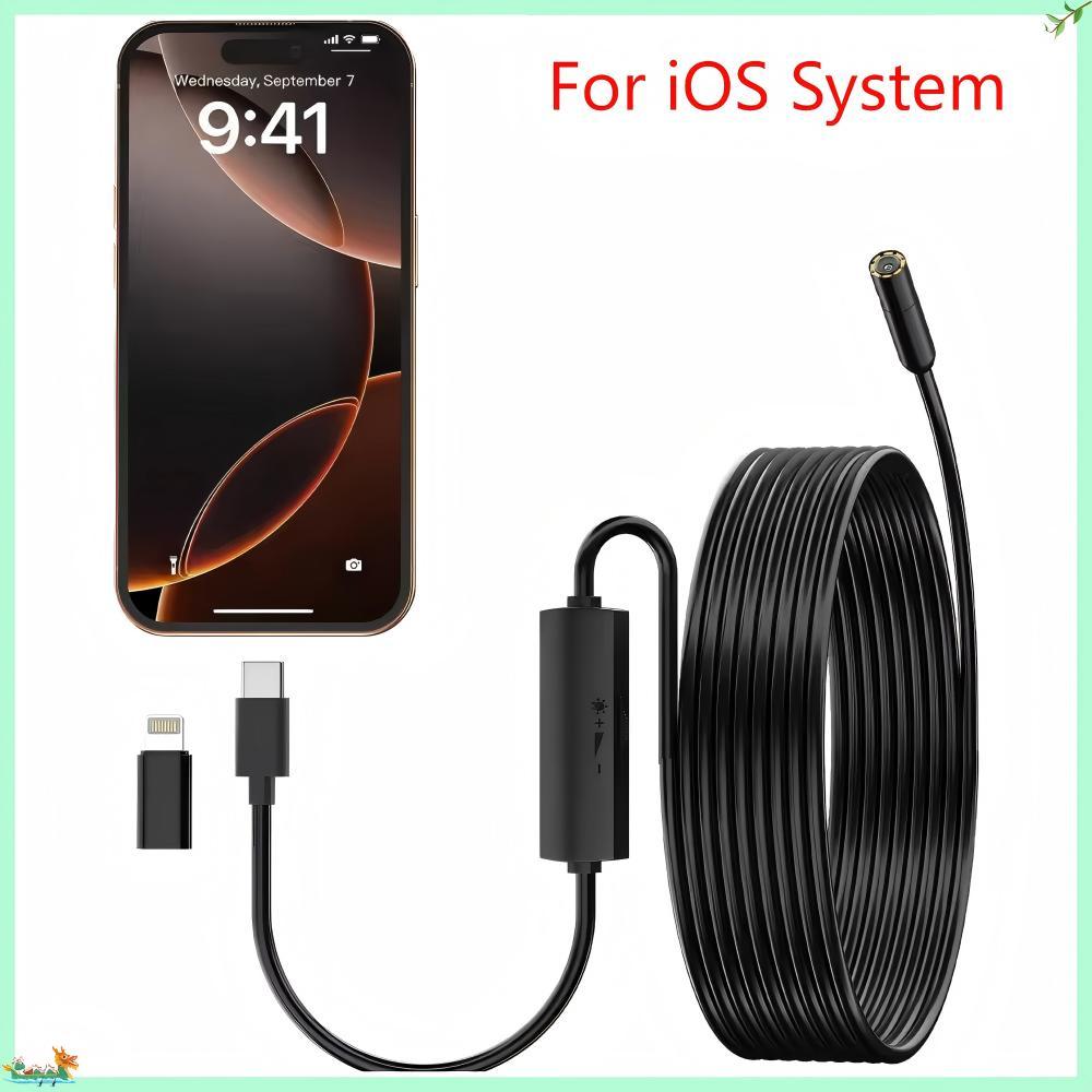 iOS Endoscope Camera for iOS System HD 960P Inspection Sewer Borescope Camera for ipad iPhone5-17