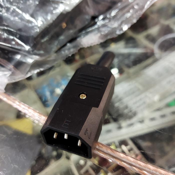 Socket kabel power Komputer male