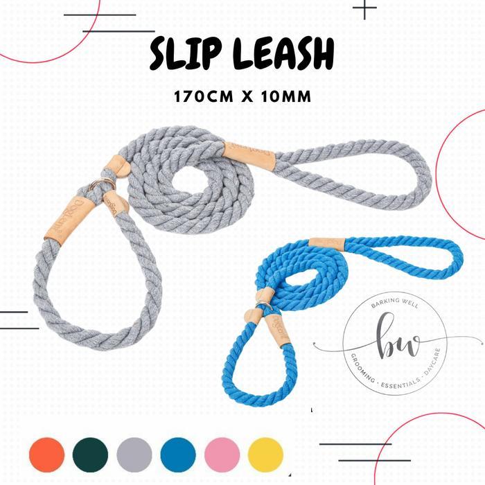 Tali Tuntun Anjing - Slip Dog Leash - Slip Lead Leash Cesar Milan