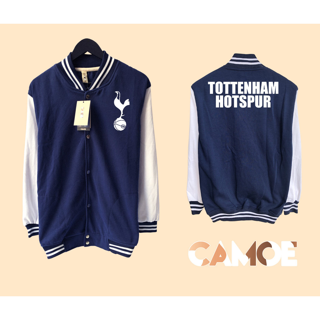 Jaket Baseball Varsity Tottenham Hotspur logo