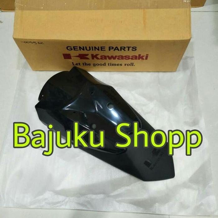SPAKBOR BELAKANG KLX 250 KLX250 HITAM POLOS ORIGINAL KAWASAKI
