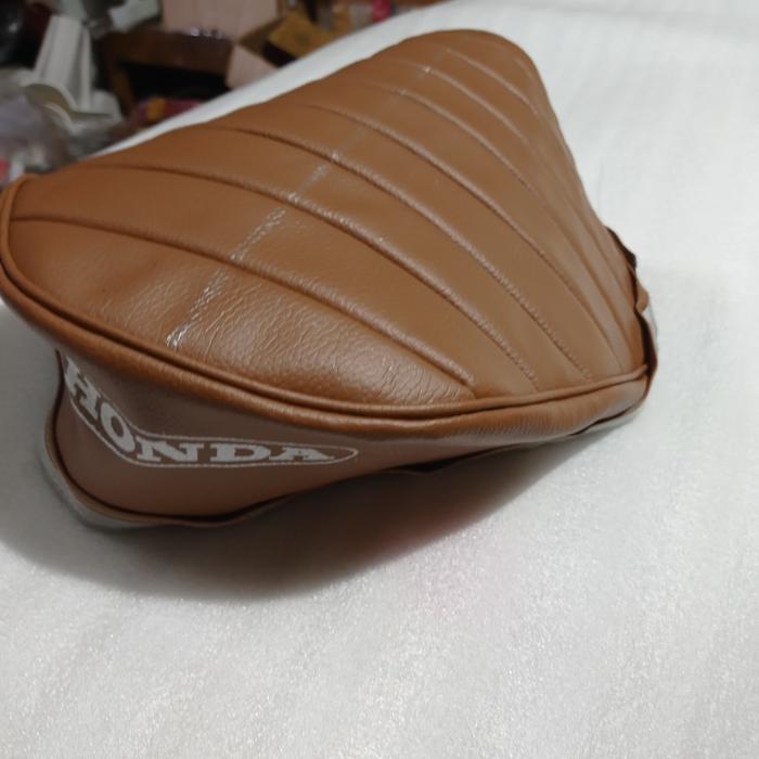 cover kulit krakap jok depan single singel honda c70 streetcub cupi