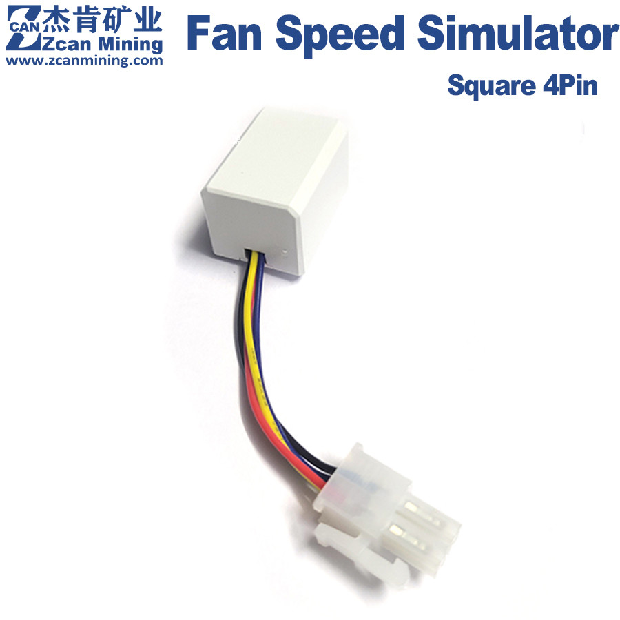 Whatsminer M30S M31S Fan Spoofer Emulator Square 4Pin M32 M50 M60 Cooler Speed Controller M20 M21S