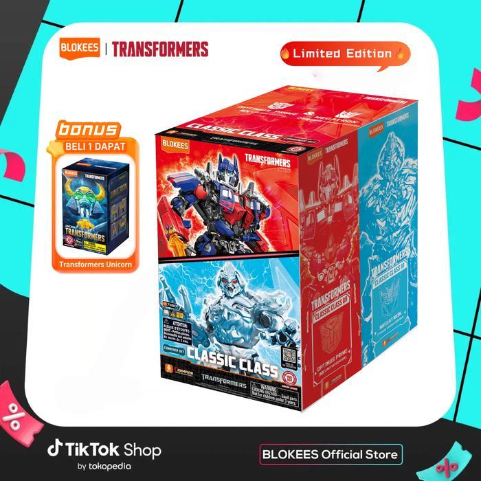 [Limited Edition] BLOKEES Transformers EX Limited Edition - Movie 1 Optimus Prime x Megatron Model