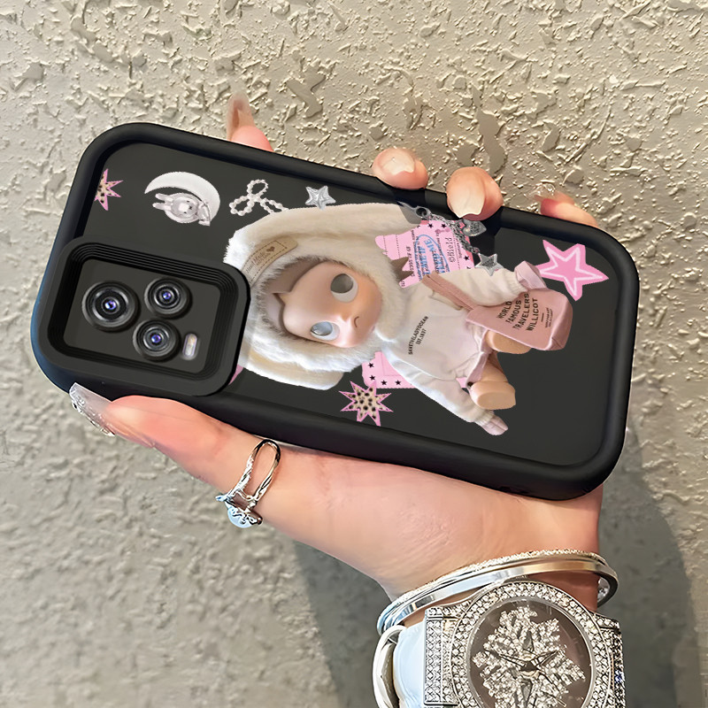 Casing Hp VIVO V20 VIVO V20 Pro Case Casing Boneka Anime pola Kasus HP Tangga Langit Mewah Silikon S