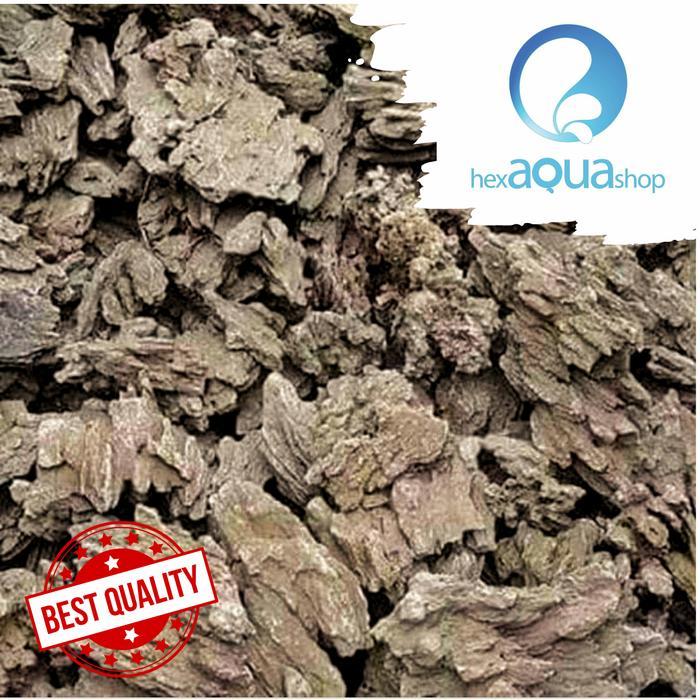 Batu pasir grade super Batu fosil Aquascape grade A