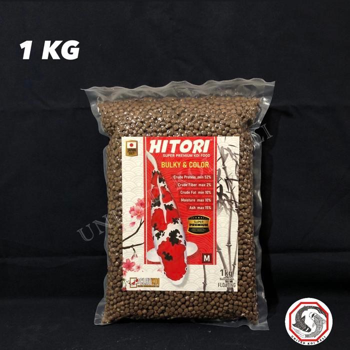 Pakan Ikan Koi ~ HITORI BULKY AND COLOR 1 KG