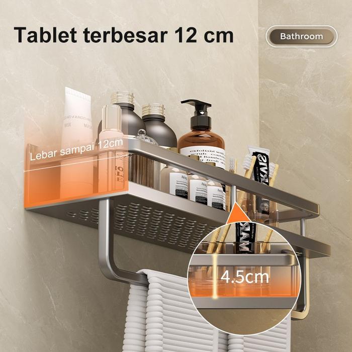 Rak Dapur Kamar Mandi Tahan Air Kuat Rak Kamar Mandi Tidak Ada Meninju Co