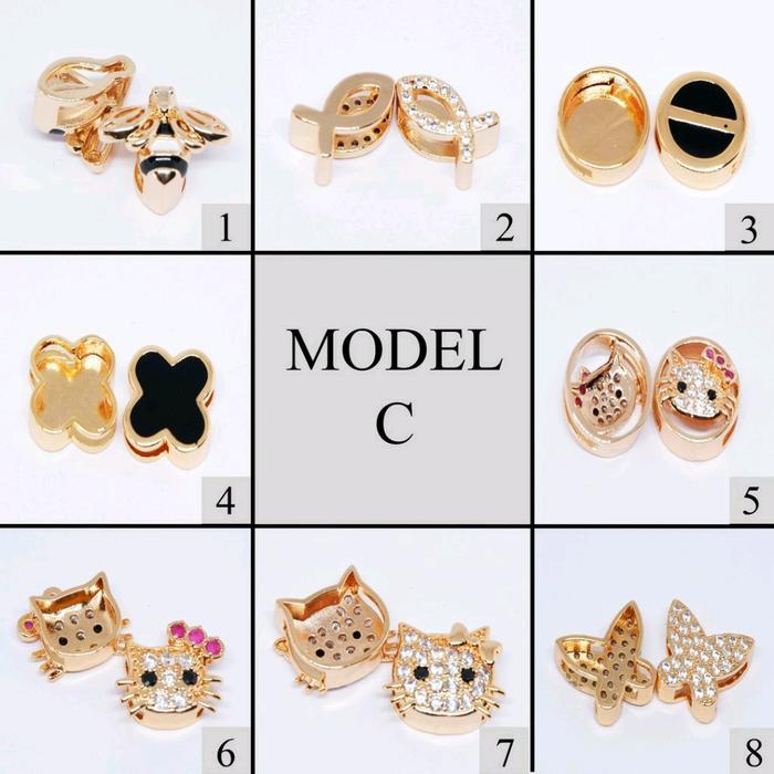 Stok Baru Charm Liontin gelang pasir titanium/gelang sabuk atau gesper