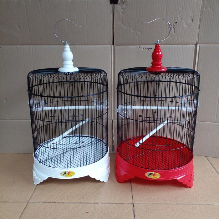 kandang sangkar burung lovebird kenari pendek
