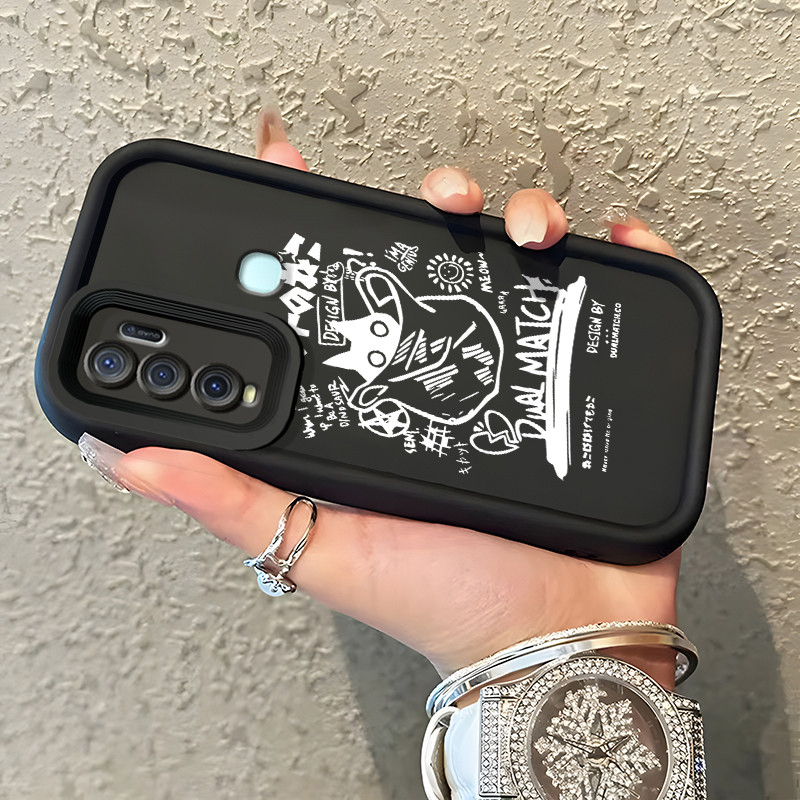 Casing Hp VIVO Y50 VIVO Y30 VIVO Y30i Case Casing Pasukan beruang rusak pola Kasus HP Tangga Langit 