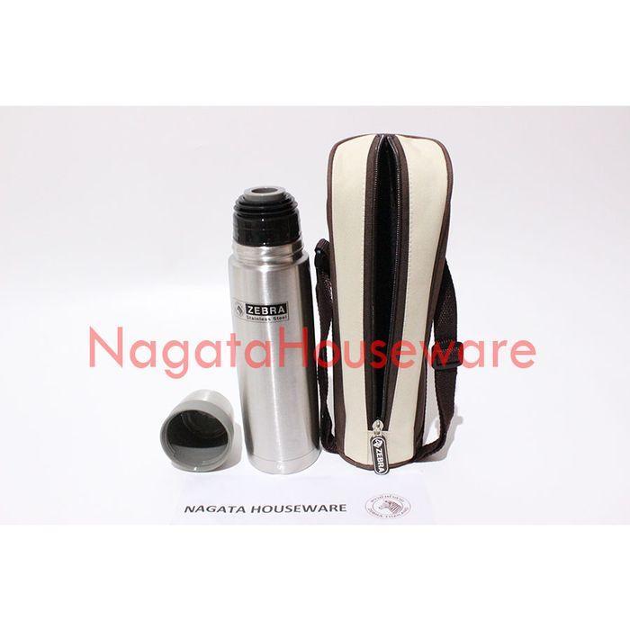 Termos air panas stainless steel Vacuum Flask Zebra Prima 2 112956 Top