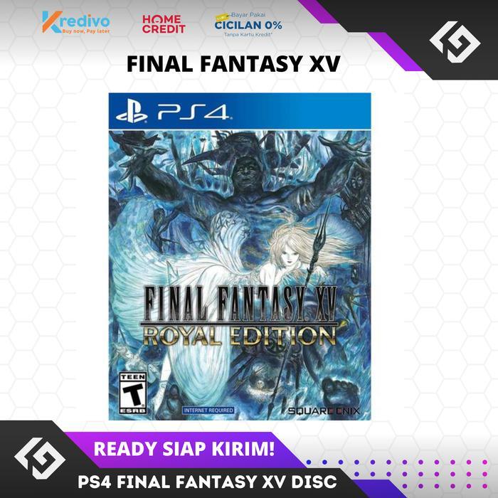 TERLARIS Kaset / DISC PS4 Final Fantasy XV / Final Fantasy 15 / FF XV