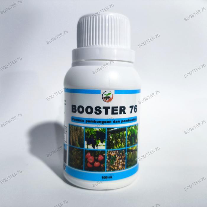 TERLARIS BOOSTER 76 HORMON PEMBUNGAAN DAN PEMBUAHAN - HORMON DAN PUPUK BUAH DAN TANAMAN BUNGA POHON