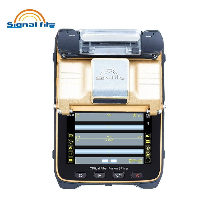 BEST PRICE Fiber Splicing Machine-Telecom Fusion Splicer AI-8C FTTH Project  Six-Motor Machine