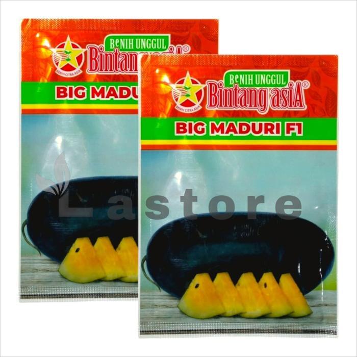 Benih Semangka Kuning BIG MADURI 20gr Bintang Asia