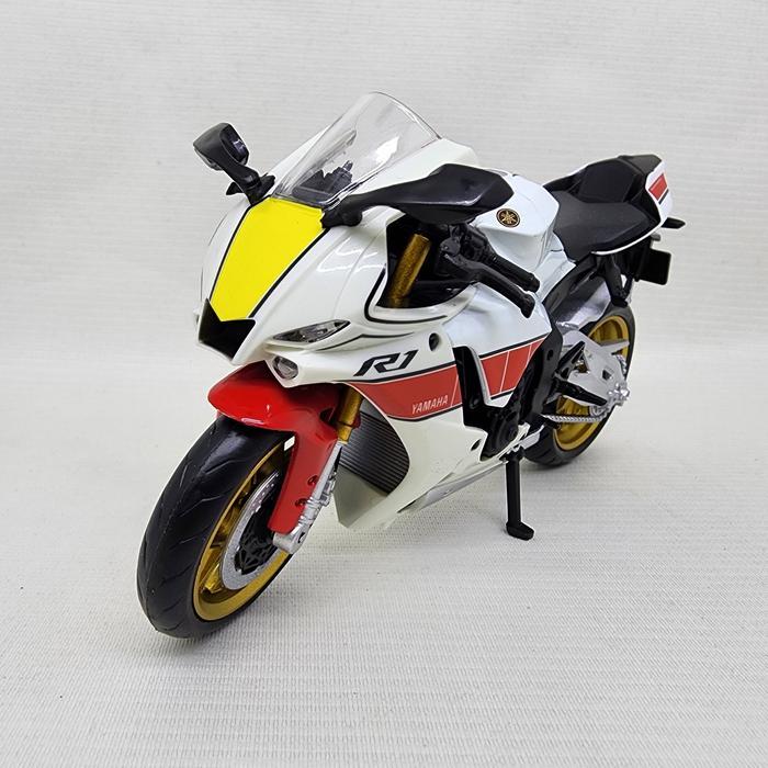 DIECAST MOTOR 2023 YAMAHA YZF-R1M RMZ CITY 1:12