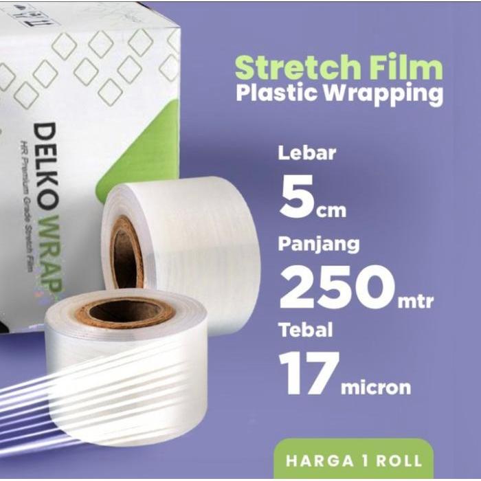 PLASTIK WRAPING - STRETCH FILM - PLASTIK WRAP PLASTIK WRAPPING LILIT Roll Transparan