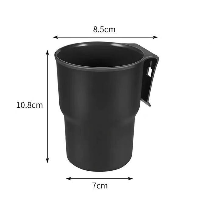 "New" Tempat Sampah 2in1 Asbak Mobil MOTOR Tempel Gantung Dudukan Bentuk Tempat Gelas Botol Minuman