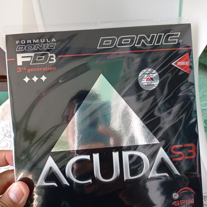 READY KARET TENIS MEJA DONIC ACUDA S3 ORIGINAL
