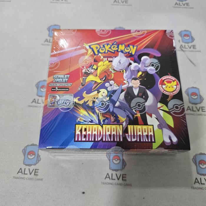 KARTU POKEMON INDONESIA - KEHADIRAN JUARA - 1 BOX