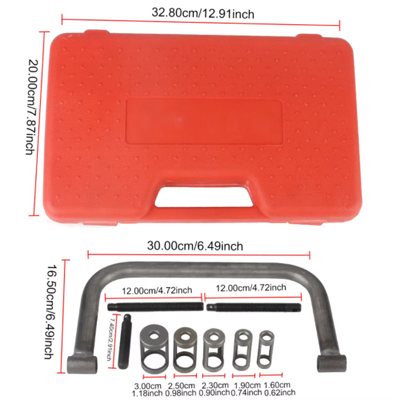 BARU 10pcs Valve spring Compressor kit Removal and installation tool jacket engine spring compressor