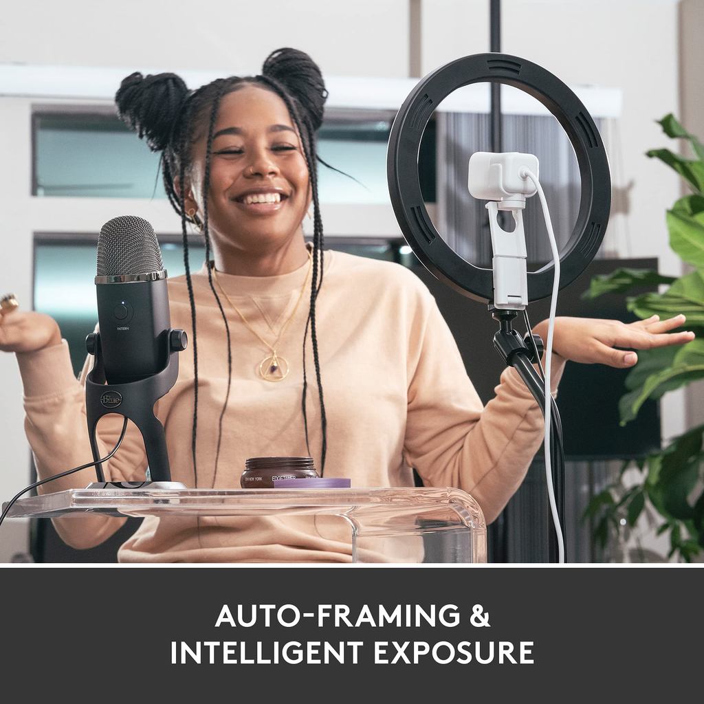 Logitech StreamCam Premium Webcam Full HD 1080p 60 fps, Works with Google Meet, Zoom, Nintendo