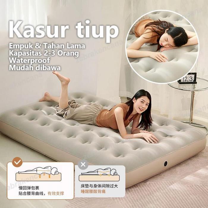 Kasur Angin / Air Bed Double Kasur Angin Bestway + pompa manual Bestway Paket Kasur Angin Double