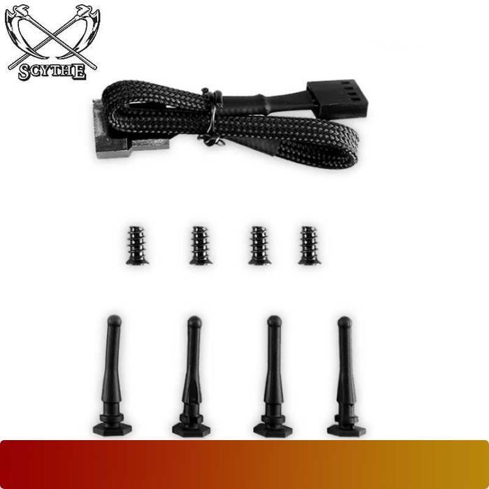 SCYTHE WONDER SNAIL 120 PWM CASE FAN 120X120X27MM 4-PIN 2400RPM