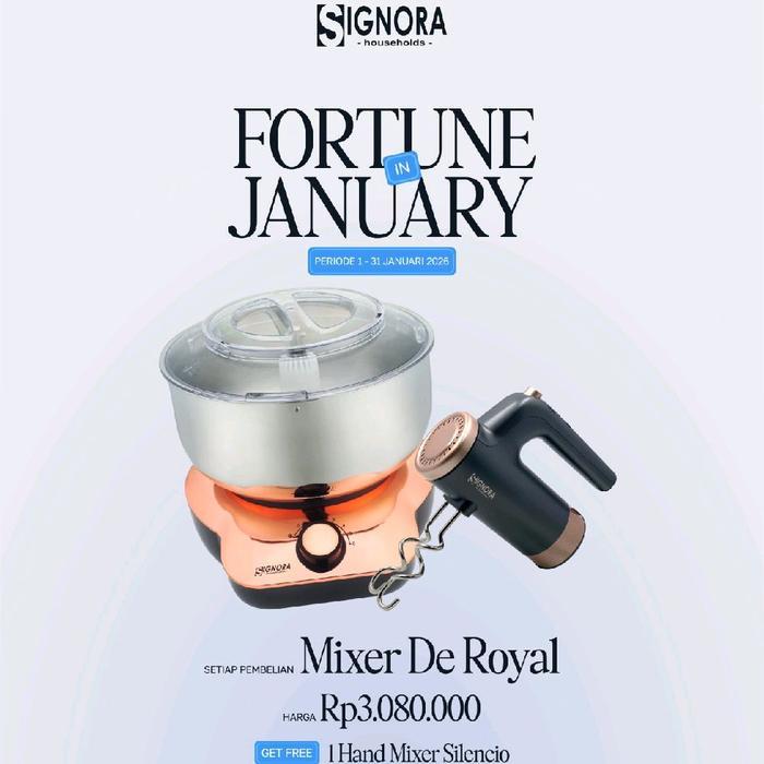 Mixer De Royal Signora/Mixer De Royal/Mixer Signora/Standing Mixer