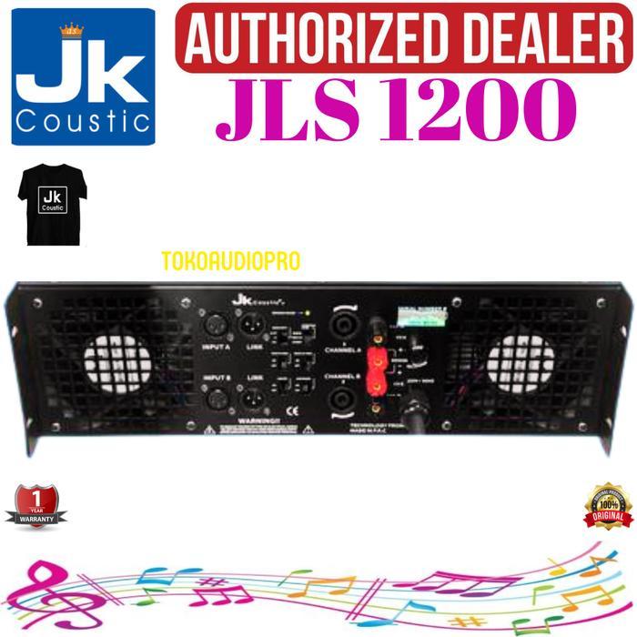Jk Coustic Jls-1200 2 Channel Power Amplifier 2X1200 Watt Jls1200 Jls1200 Co