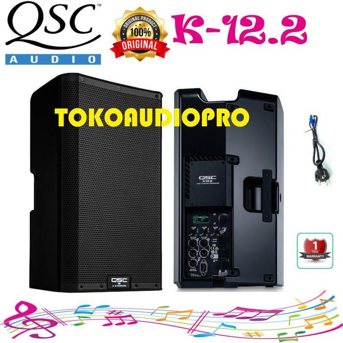 Qsc K12.2 2000W 12-Inch Powered Speaker Aktif Qsc K-12.2 Co