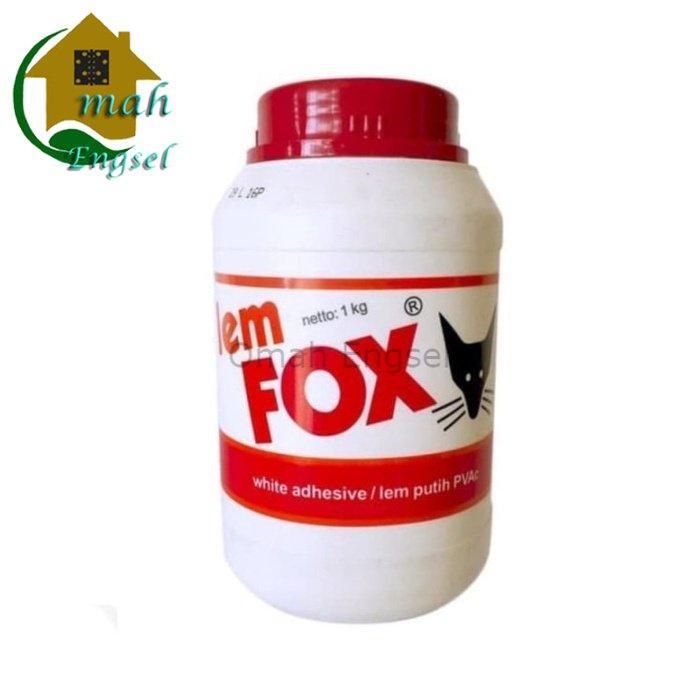 Lem Kayu Fox 1 Kg A.Fox Lem Pvac Putih Serbaguna Co