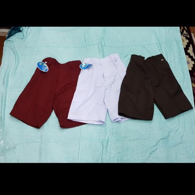 ASLI Celana Seragam Sekolah Anak SD Pendek SERAGAM / BULOVA Ready stok
