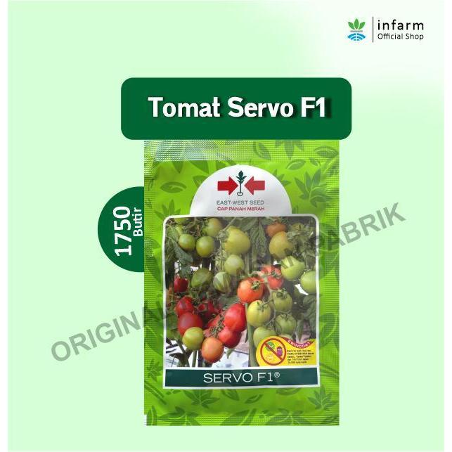 INFARM - Bibit Tomat Servo F1 Benih Tomat Servo F1 1750 Butir Original, Benih Buah Tomat Servo Bibit