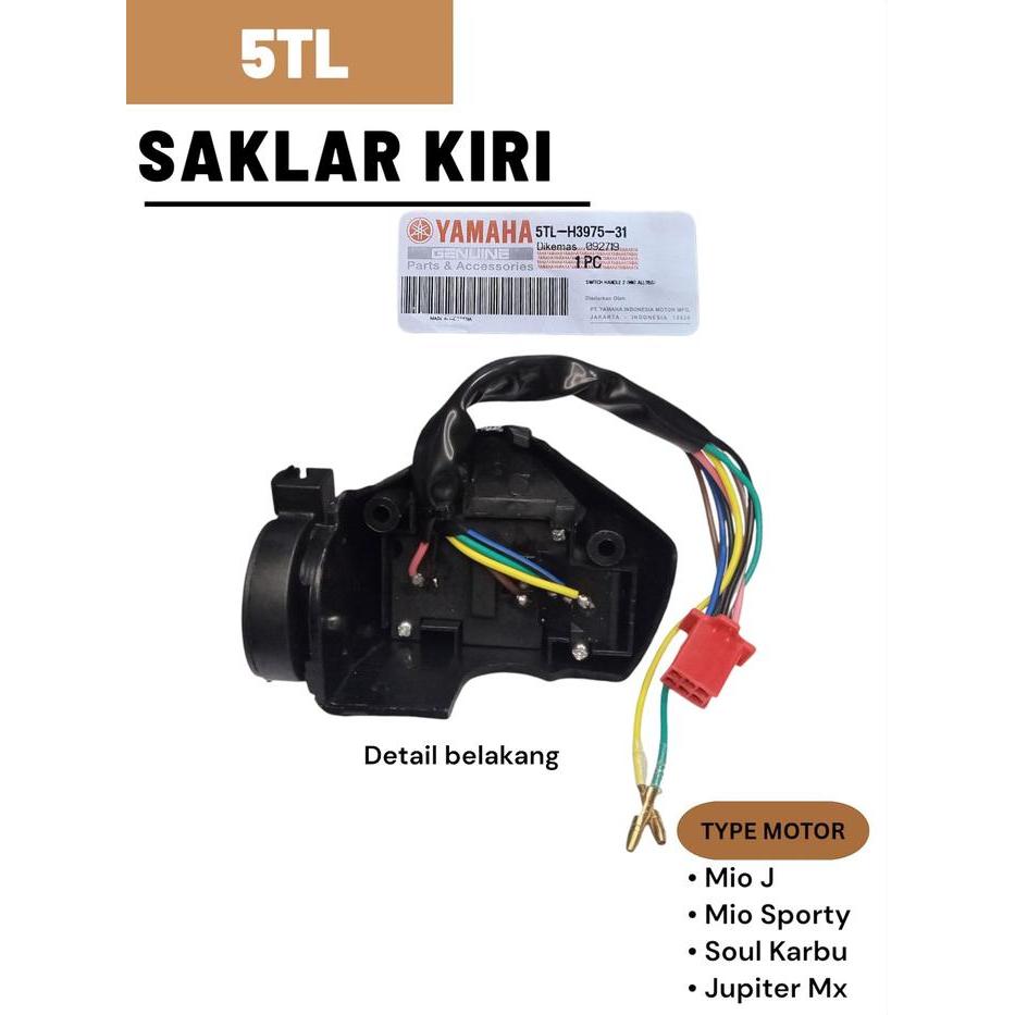 "New" Saklar Kiri Mio Sporty Soul Karbu J Jupiter Mx Foto Asli Motorcycle