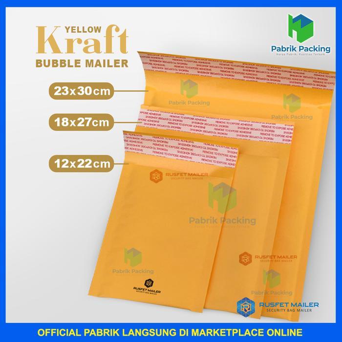 AMPLOP BUBBLEBUBBLE MAILER MURAHBUBBLE PACKING KRAFT PAPER VARIAN