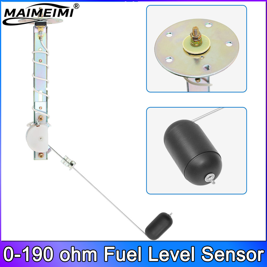 Unrsal 12V/24V Fuel Level Sensor 0-190 Ohm Empty 0Ohm, Full 190 Ohm, Fuel Level Sensor Water Level