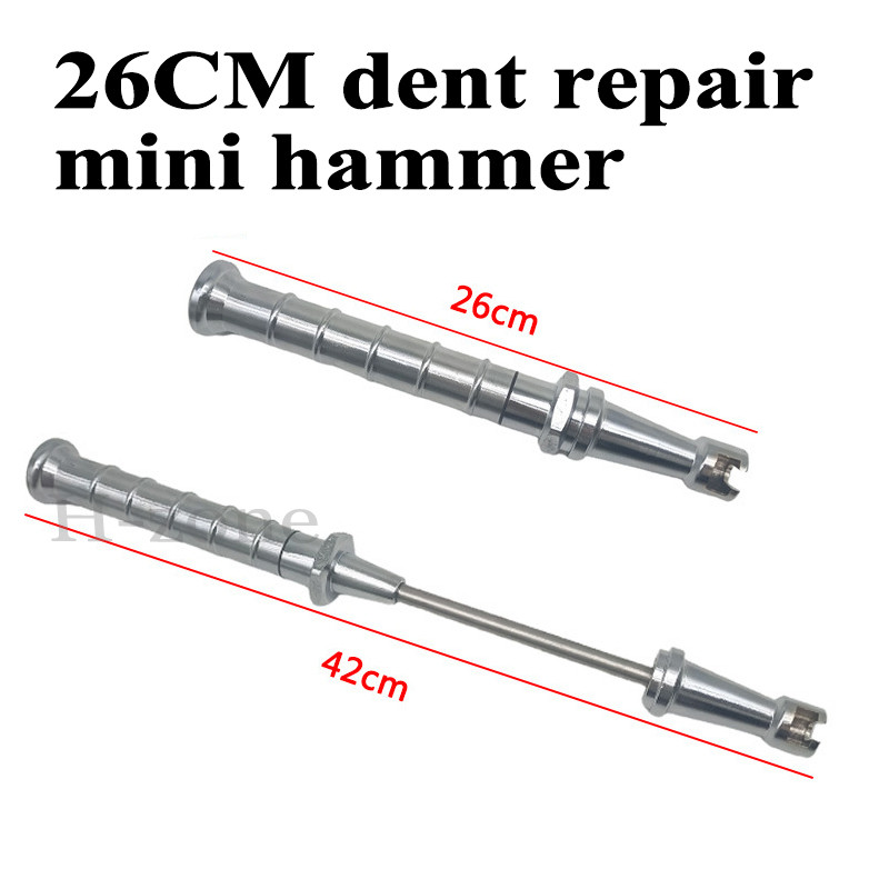 26-42Cm Telescopic Small Pull Hammer Car Dent Repair Sliding Hammer Anti-Skating Hail Pull Hammer