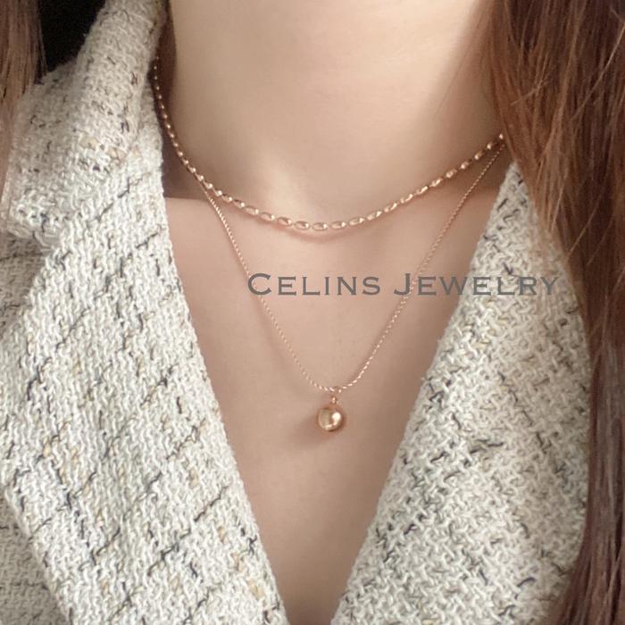 Kalung Wanita Premium 2Layers Elly