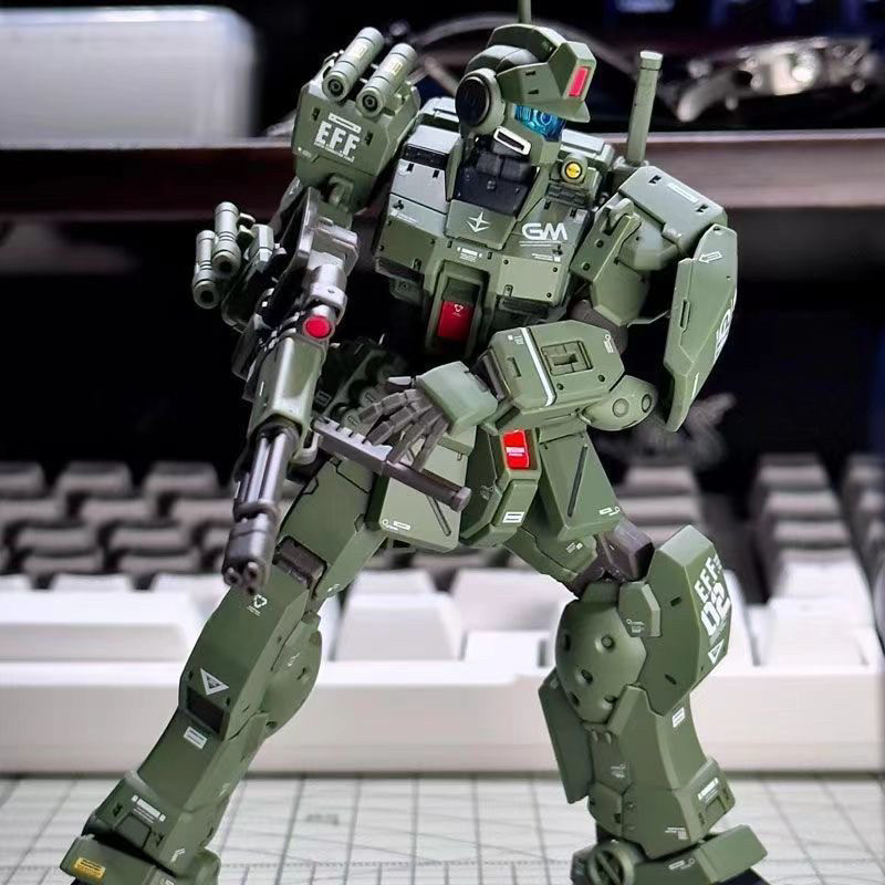 XFS Spartan Jim Squad Green HG PB Exclusive 1/144 Assembly Model Kit with Water Decals Action Figure