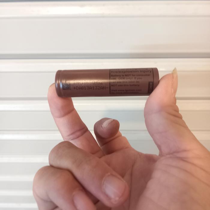 Baterai 18650 Batere Laptop Real 3000mah - Batere Cas Rechargable Battery 18650HG2